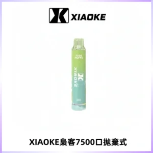 XIAOKE梟客7500Puffs跑馬燈拋棄式電子煙 可發光一次性
